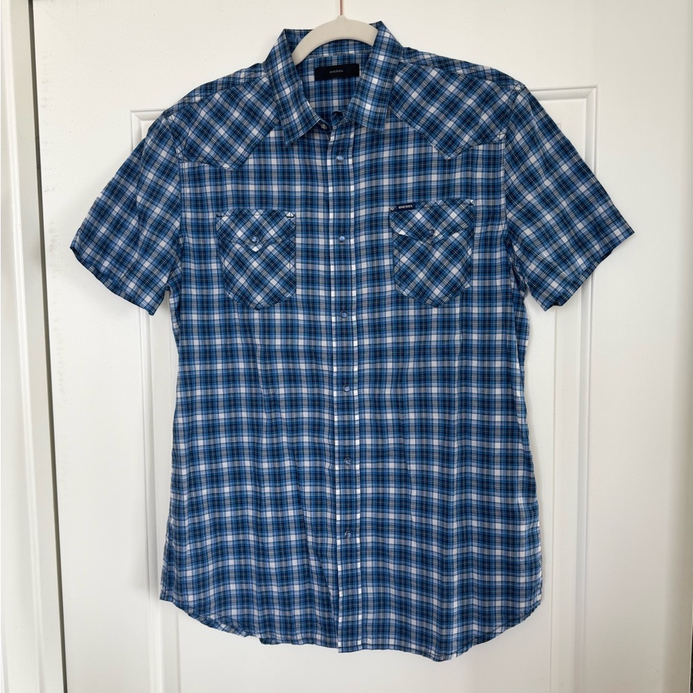 Diesel Men’s Cotton Short Sleeve - Picture 2 of 7
